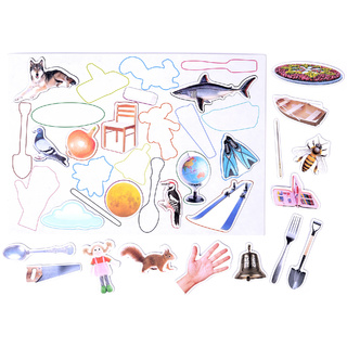 Магнитное развивающее пособие "Упрямые звуки" Звук "Л"