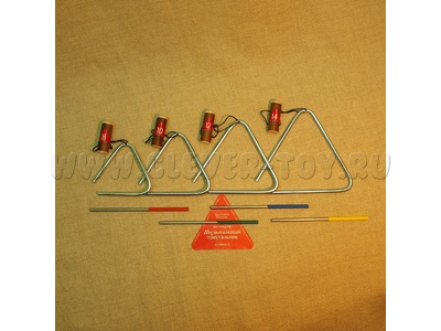 Комплект треугольников №4 (08-10-12-14 см, диаметр 6мм)
