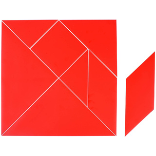 Танграм (красный)