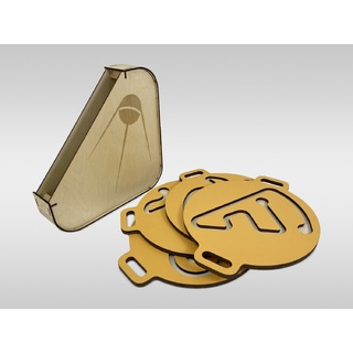 Комплект ручных балансиров (4 шт, жёлтый)