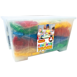 Конструктор Bauer "Веселые Уроки. Цифры и Буквы" (1635 деталей)