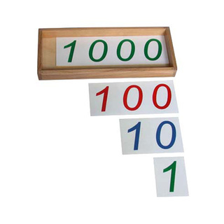 Карточки для "Введения Символов 1, 10, 100, 1000"