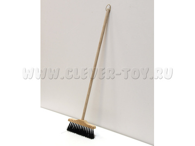 Швабра детская, деревянная 67 см (Монтессори материалы)