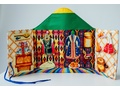 Папка мягкая "Юрта башкирская", текстиль