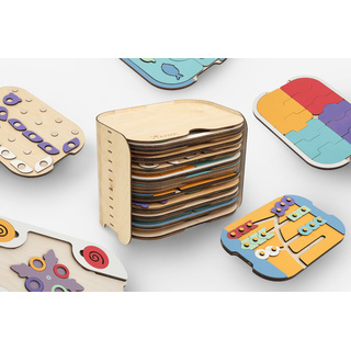 Набор развивающих игр для детей "Мир чудес"