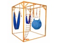 Сенсорно-динамический зал "Дом Совы" компактный (цвет Океан)