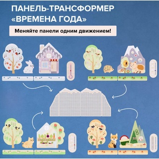 Набор панелей трансформеров "Времена года"