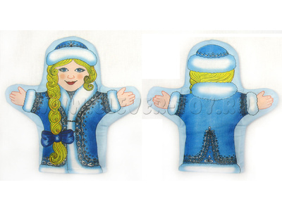 Кукла рукавичка "Снегурочка"