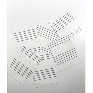 Магнитно-маркерное поле с нотным станом (из 6-ти частей)